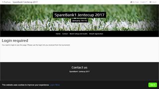 
                            9. Turneringspåmelding - SpareBank1 Jentecup 2017 - www.profixio.com
