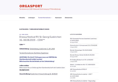 
                            13. Turnierinformationen | OrgaSport | Seite 2