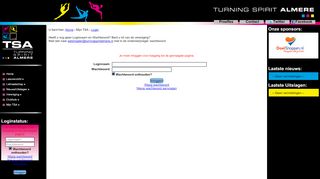 
                            3. Turning Spirit Almere - Login