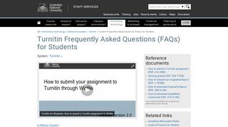 
                            12. Turnitin Frequently Asked Questions (FAQs) for Students - ...