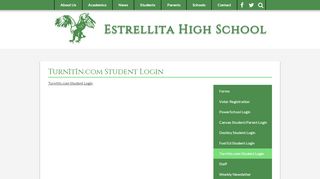 
                            10. TurnItIn.com Student Login – Students – Estrellita High School