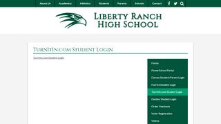 
                            12. TurnItIn.com Student Login – Students – Liberty Ranch High School