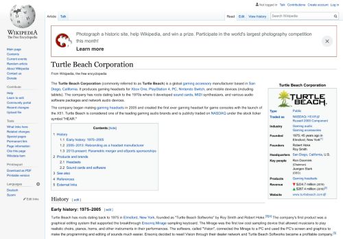 
                            11. Turtle Beach Corporation - Wikipedia