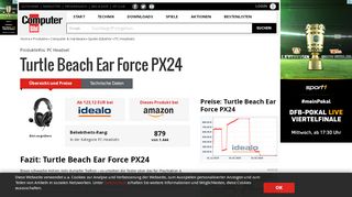 
                            6. Turtle Beach Ear Force PX24 - COMPUTER BILD