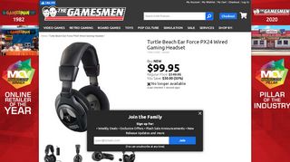 
                            11. Turtle Beach Ear Force PX24 Wired Gaming Headset | The Gamesmen