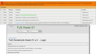 
                            11. TuS Osnabrück-Haste 01 eV - Login - TuS Haste