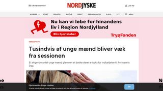 
                            12. Tusindvis af unge mænd bliver væk fra sessionen | Nordjyske.dk