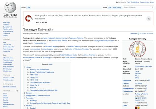 
                            11. Tuskegee University - Wikipedia