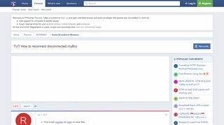 
                            7. TUT How to reconnect disconnected myBro | Pinoy Internet and ...