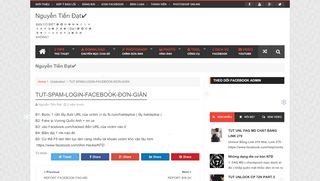 
                            4. TUT-SPAM-LOGIN-FACEBOOK-ĐƠN-GIẢN - Nguyễn Tiến Đạt