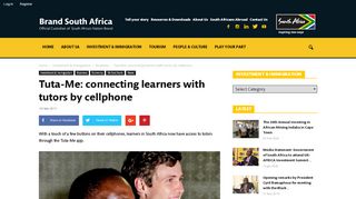 
                            9. Tuta-Me: connecting learners with tutors by cellphone | Brand South ...