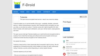 
                            7. Tutanota | F-Droid - Free and Open Source Android App Repository