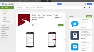 
                            11. Tutanota: simply secure emails - אפליקציות ב-Google Play