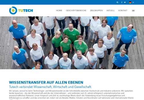 
                            10. Tutech Innovation GmbH – Wissens- und Technologietransfer