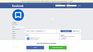 
                            8. Tuteria - Home | Facebook