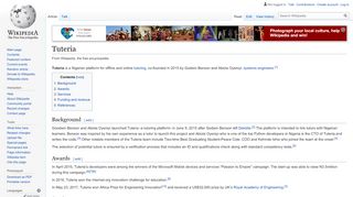 
                            12. Tuteria - Wikipedia