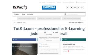 
                            10. TutKit.com – professionelles E-Learning jederzeit und überall - Dr. Web