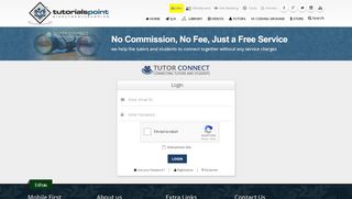 
                            4. Tutor Connect - Connecting Tutors and Students - Tutorialspoint