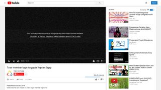 
                            12. Tutor member login Anggota Kopkar Sigap - YouTube