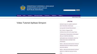 
                            2. Tutorial Aplikasi Simponi - Direktorat Jenderal Anggaran Kementerian ...