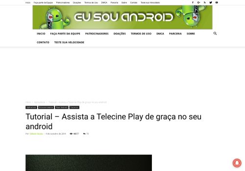 
                            12. Tutorial – Assista a Telecine Play de graça no seu android - Eu Sou ...