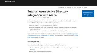 
                            8. Tutorial: Azure Active Directory integration with Asana | ...