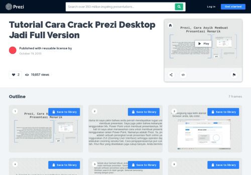 
                            3. Tutorial Cara Crack Prezi Desktop Jadi Full Version by on Prezi