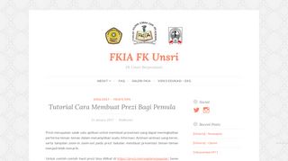 
                            10. Tutorial Cara Membuat Prezi Bagi Pemula – FKIA FK Unsri