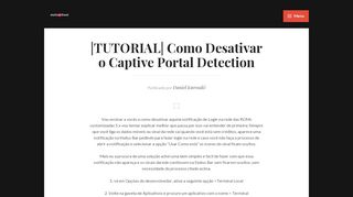 
                            3. |TUTORIAL| Como Desativar o Captive Portal Detection