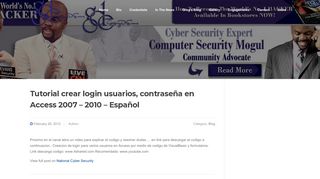 
                            13. Tutorial crear login usuarios, contraseña en Access 2007 - 2010 ...