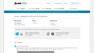 
                            8. Tutorial de Instalação do Antivírus Profissional UOL HOST