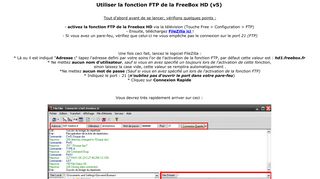 
                            11. Tutorial : FTP de la Freebox HD - GuiguiAbloc