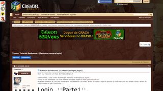 
                            11. Tutorial Gunbound...(Cadastro,compra,login) - TibiaBR Forum