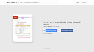 
                            6. Tutorial How to bypass iCloud activation with doulCi Activator | ansar ...