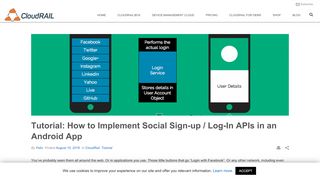 
                            10. Tutorial: How to Implement Social Sign-up / Log-In APIs in an Android ...