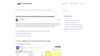 
                            10. Tutorial: How to set up the entry form of your promotion – Easypromos ...