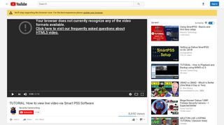 
                            12. TUTORIAL: How to view live video via Smart PSS Software - YouTube