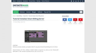 
                            7. Tutorial Instalasi Smart Billing Server - INFINITEWARR