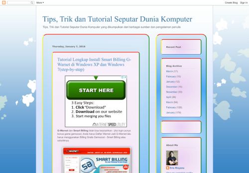 
                            9. Tutorial Lengkap Install Smart Billing G-Warnet di Windows XP dan ...