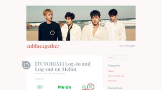 
                            9. [TUTORIAL] Log-in and Log-out on Melon – cnblue2gether