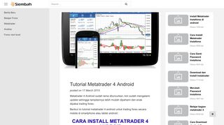 
                            2. Tutorial Metatrader 4 Android - Siembah.com