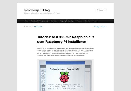 
                            5. Tutorial: NOOBS / Raspbian auf dem Raspberry Pi installieren