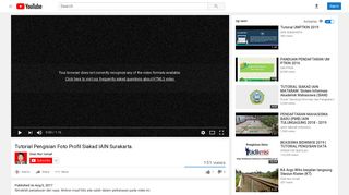 
                            12. Tutorial Pengisian Foto Profil Siakad IAIN Surakarta. - YouTube