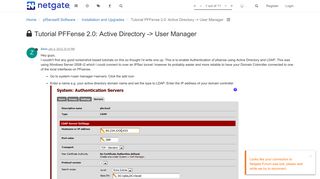 
                            2. Tutorial PFFense 2.0: Active Directory -> User Manager | Netgate Forum