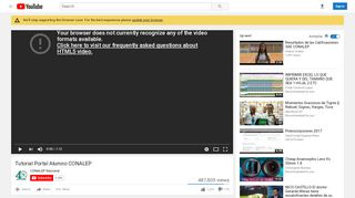 
                            5. Tutorial Portal Alumno CONALEP - YouTube