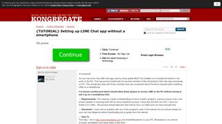 
                            9. {TUTORIAL} Setting up LINE Chat app without a smartphone ...