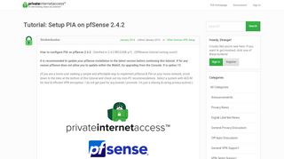 
                            11. Tutorial: Setup PIA on pfSense 2.4.2 - PIA