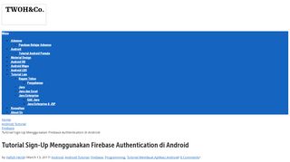 
                            12. Tutorial Sign-Up Menggunakan Firebase Authentication di Android ...