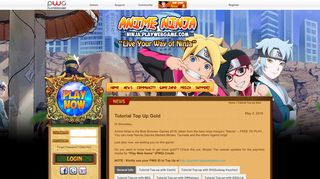 
                            10. Tutorial Top Up Gold | Naruto Online | Anime Ninja | Free Browser ...