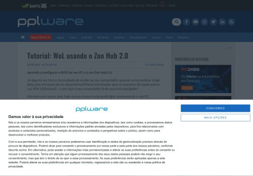 
                            5. Tutorial: WoL usando o Zon Hub 2.0 - Pplware